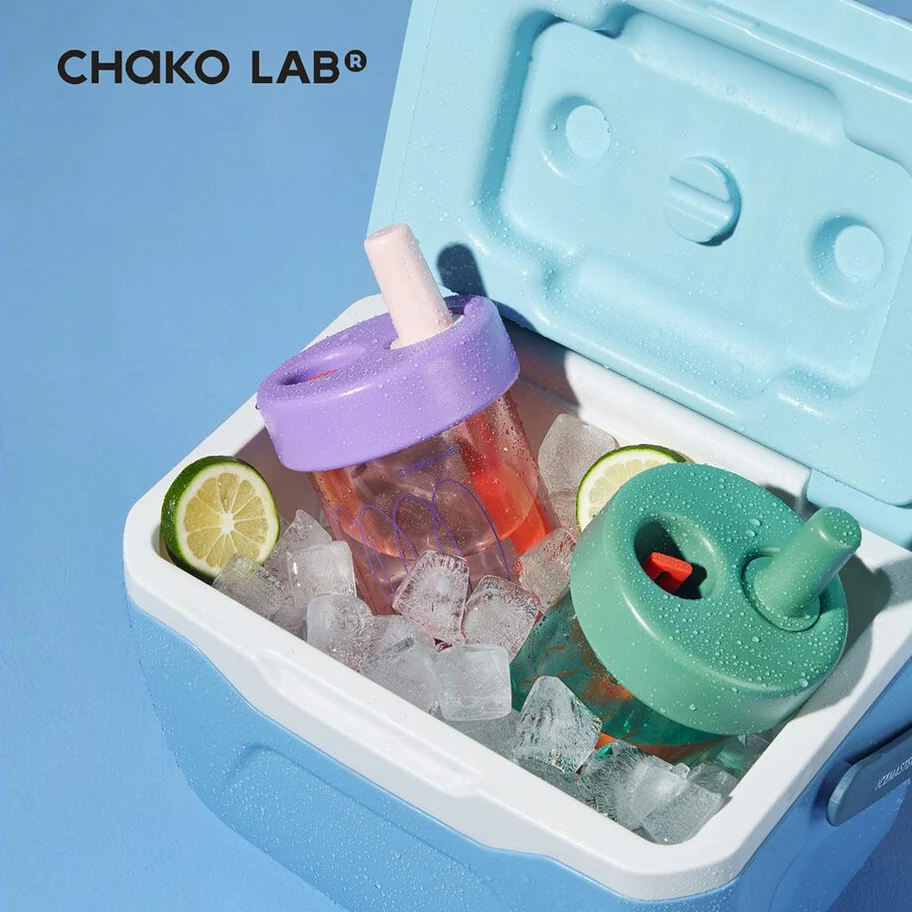 Chako Lab 450ml Bobo Straw Cup Round - Image 5