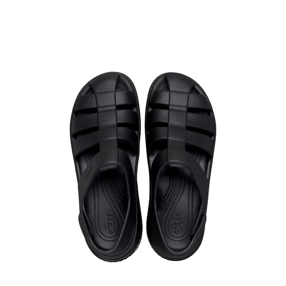 Crocs Stomp Fisherman Sandal - Black - Image 3