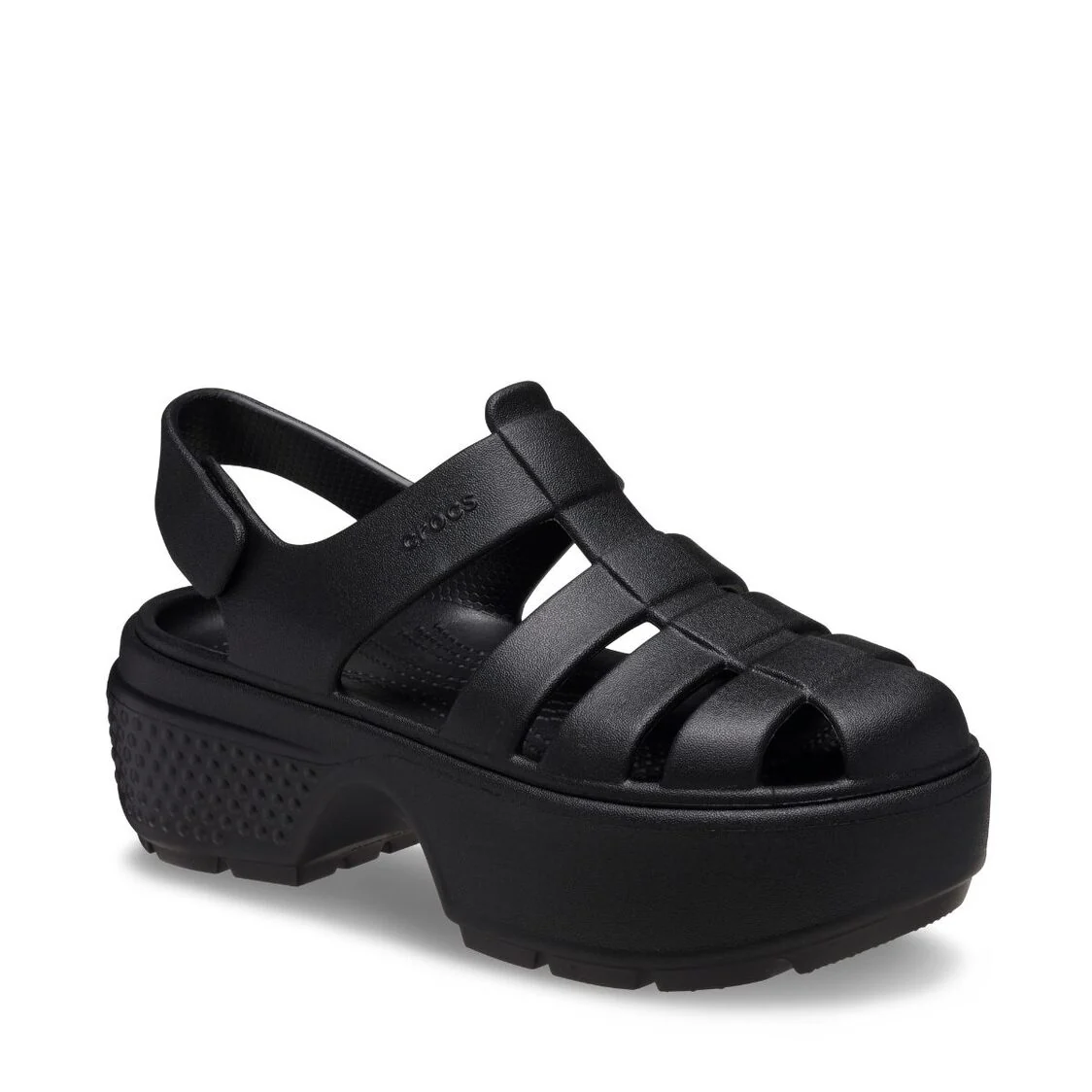 Crocs Stomp Fisherman Sandal - Black - Image 4